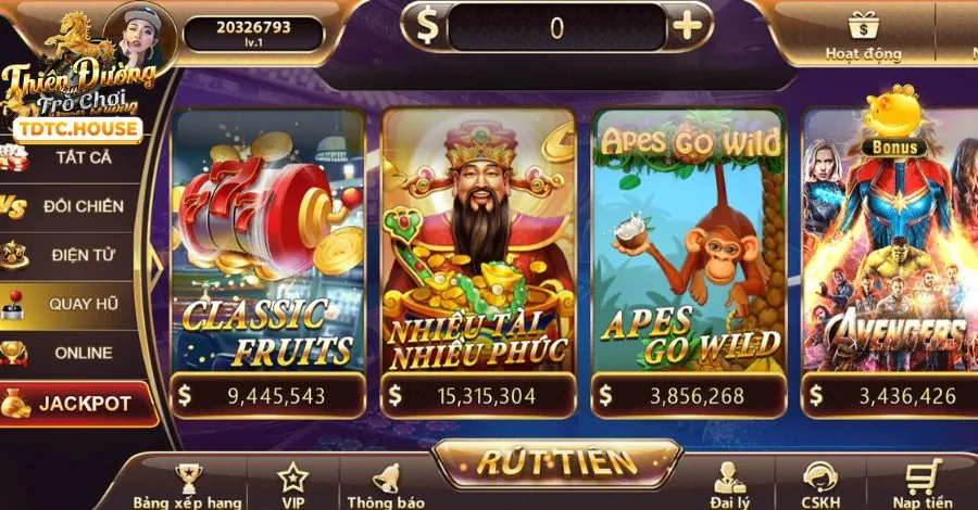 Thế giới Slot Game phong phú